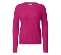 Cecil Strickpullover NOS Structured Cosy Damen L – Rundhals, Struktur, Pink Flash Melange