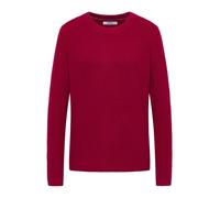 Strickpullover CECIL, Damen, Gr. L (42), beaujolais rot, Strick, Obermaterial: 37% Baumwolle, 34% Polyacryl, 26% Polyester, 3% Elasthan, unifarben, normal hüftbedeckend, Rundhals, Pullover, mit Strukt