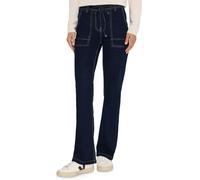 Cecil Bootcut-Jeans Rinsed Wash Damen Größe 30 Länge 30 Blau 5-Pocket 69/29/2%