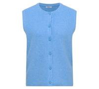 Cecil - Rippstruktur Weste blau - Gr. - L