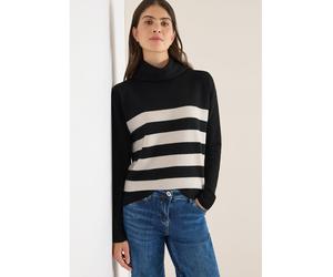 Cecil Rollkragenpullover in Creme - Größe S | Damen Pullover Cardigans