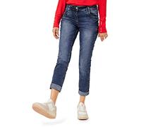Cecil, Scarlett, Damen Jeans Hose Stretchdenim Midblue W 25 L 30