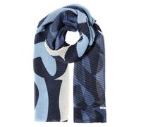 Cecil Damen Plissee-Schal in Blau, Gr: One size