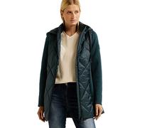 Cecil Damen B100779 Scuba Steppmantel, Night Forest Green,XS