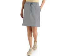 Minirock CECIL, Damen, Gr. L (42), palm breeze grün, Stoff, 73% Polyester, 24% Viskose, 3% Elasthan, gestreift, comfort fit kurz, Röcke Minirock, aus Seersucker-Material (61740629-L) palm breeze grün