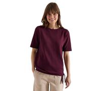 Cecil Seersucker T-Shirt Sweet Grape red M
