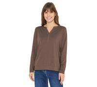 Cecil Shirt im Tunika-Look urban Taupe S