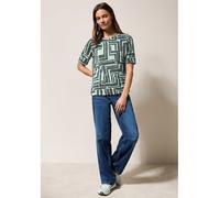 Cecil Damen B323116 T-Shirt, Slate Khaki, M