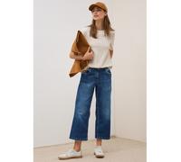 Sweatshirt CECIL, Damen, Gr. S (38), beige (light beige melange), Sweatware, 48% Viskose, 47% Polyester, 5% Elasthan; light beige melange: 79% Polyester, 16% Viskose, 5% Elasthan, meliert, casual, nor