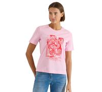 Cecil Shirt mit Rundhals und maritimem Print Light Blush Rose M