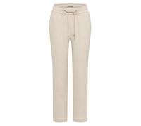 CECIL - Slim Leg Hose aus Leinen im Casual Fit macadamia beige - Gr. - 28