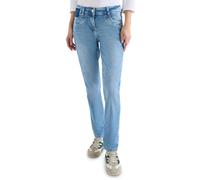 Slim-fit-Jeans CECIL "Style Scarlett", Damen, Gr. 32, Länge 30, authentic used wash, Denim/Jeans, Obermaterial: 78% Baumwolle, 20% Polyester, 2% Elasthan. Futter: 52% Polyester, 48% Baumwolle, unifarb