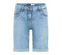 CECIL - Slim Leg Jeansshorts im Casual Fit authentic used wash - Gr. - 28