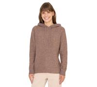 CECIL Softer Bouclé Strickpullover Chocolate Mousse Melange L