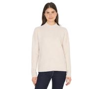 Cecil Damen Softer Jacquard Pullover in Beige, Gr: XS