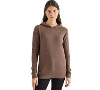 Kapuzenpullover CECIL, Damen, Gr. M (40), urban taupe melange, Strick, Obermaterial: 37% Baumwolle, 34% Polyacryl, 26% Polyester, 3% Elasthan, unifarben, bequem Po-bedeckend, Rundhals, Bündchen, Pullo