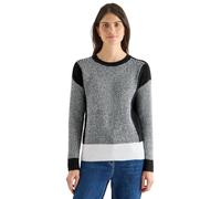 Cecil Pullover Softer Mouliné Damen Schwarz Größe XL