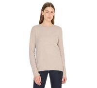Cecil Strickpullover Softer U-Boot-Ausschnitt 37% Baumwolle Gr. M (40) desert beige melange