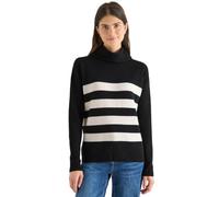 Cecil Softer Rollkragenpullover Schwarz Damen Gr. L