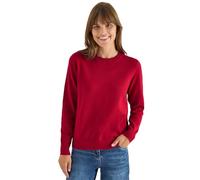 CECIL Softer Rundhals Pullover Beaujolais red XL