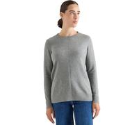 CECIL Softer Rundhals Pullover Sporty Grey Melange L