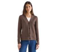 Cecil Damen Softer V-Neck Cardigan in Braun, Gr: XL