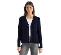 CECIL Softer V-Neck Cardigan urban Dark Blue XXL