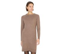 Strickkleid CECIL, Damen, Gr. XL (44), N-Gr, urban taupe melange, Strick, Obermaterial: 33% Polyester, 31% Polyacryl, 24% Baumwolle, 12% Nylon, unifarben, normal kniefrei, Rundhals, Raglanärmel Rippst