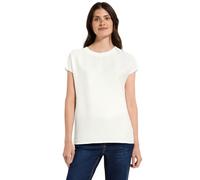 Cecil Softwave Solid Blouse Vanilla White L