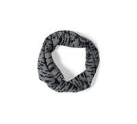 CECIL - Loop-Schal im Ausbrenner-Look urban dark blue - Gr. - ONE SIZE
