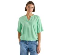 Schlupfbluse CECIL, Damen, Gr. XXL (46), juicy lime, Web, Obermaterial: 100% Viskose, figurumspielend hüftbedeckend, V-Ausschnitt, Blusen Schlupfbluse, Elastischer Saum (52931941-XXL) juicy lime