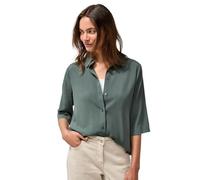 Cecil Solid Structure Short Blouse Dark balmy Khaki L