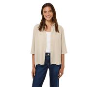 Cecil Solid Structure Short Blouse Pearl beige L