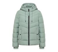 CECIL Steppjacke mit Kapuze smoke salvia XL