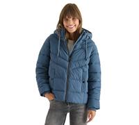 Steppjacke CECIL, Damen, Gr. XXL (46), moonstone blau, Web, Obermaterial: 100% Polyester. Futter: 100% Polyester, unifarben, regular fit normal, elastischer Bund, Jacken, mit Kapuze (44886808-XXL) moo