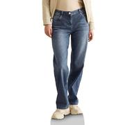 Cecil Damen Straight Leg Jeans in Blau, Gr: 36