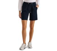Cecil Straight Leg Shorts universal Blue XXL