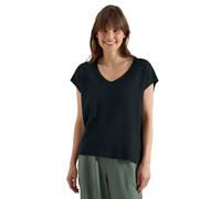 Cecil Pullover Palm Breeze – Strick, V-Ausschnitt, 60% Baumwolle/40% Viskose – Damen M (40) Grün