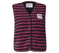 Plüschweste CECIL, Damen, Gr. L (42), pink (truffle braun), Obermaterial: 100% Polyester, Westen (27421627-L) truffle braun