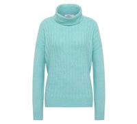 Cecil Damen Struktur Rollkragenpullover in Blau, Gr: S