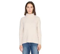 Cecil Damen Struktur Rollkragenpullover in Grau, Gr: M