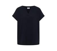 CECIL - Strukturiertes Blusenshirt blau - Gr. - L