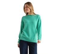 Cecil - Strukturmix Pullover aventurine green - Gr. - S