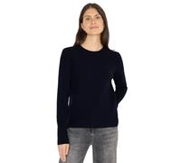 Sweatshirt CECIL, Damen, Gr. M (40), urban dunkelblau, Sweatware, 85% Polyester, 13% Viskose, 2% Elasthan, Strukturmuster, casual, normal, Rundhals, Langarm Bündchen, Sweatshirts (82287524-M) urban du