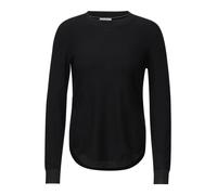 CECIL Damen B303092 Strukturpullover, Schwarz, S EU