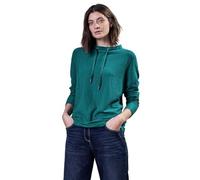 CECIL Damen Strukturshirt B322482 Petrolgrün Größe XL