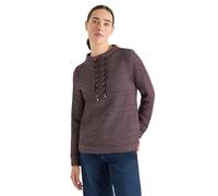 Cecil Struktursweatshirt Eggplant red XXL