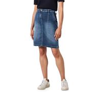Cecil Style Denim Skirt Jogg Mid Blue Light Blue wash 33