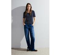 Cecil "Style Lena" mit klassischem Rundhalsausschnitt (33001544-XS) universal blau
