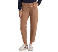 Mid Waist Barrel Leg Hose im Casual Fit